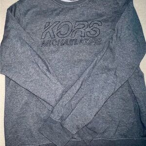 MICHAEL Michael Kors Gray Crewneck Sweatshirt